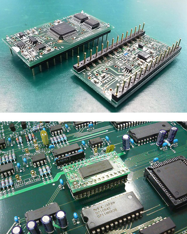 生産終了部品には「コンパチビリー（互換 IC）」で対応